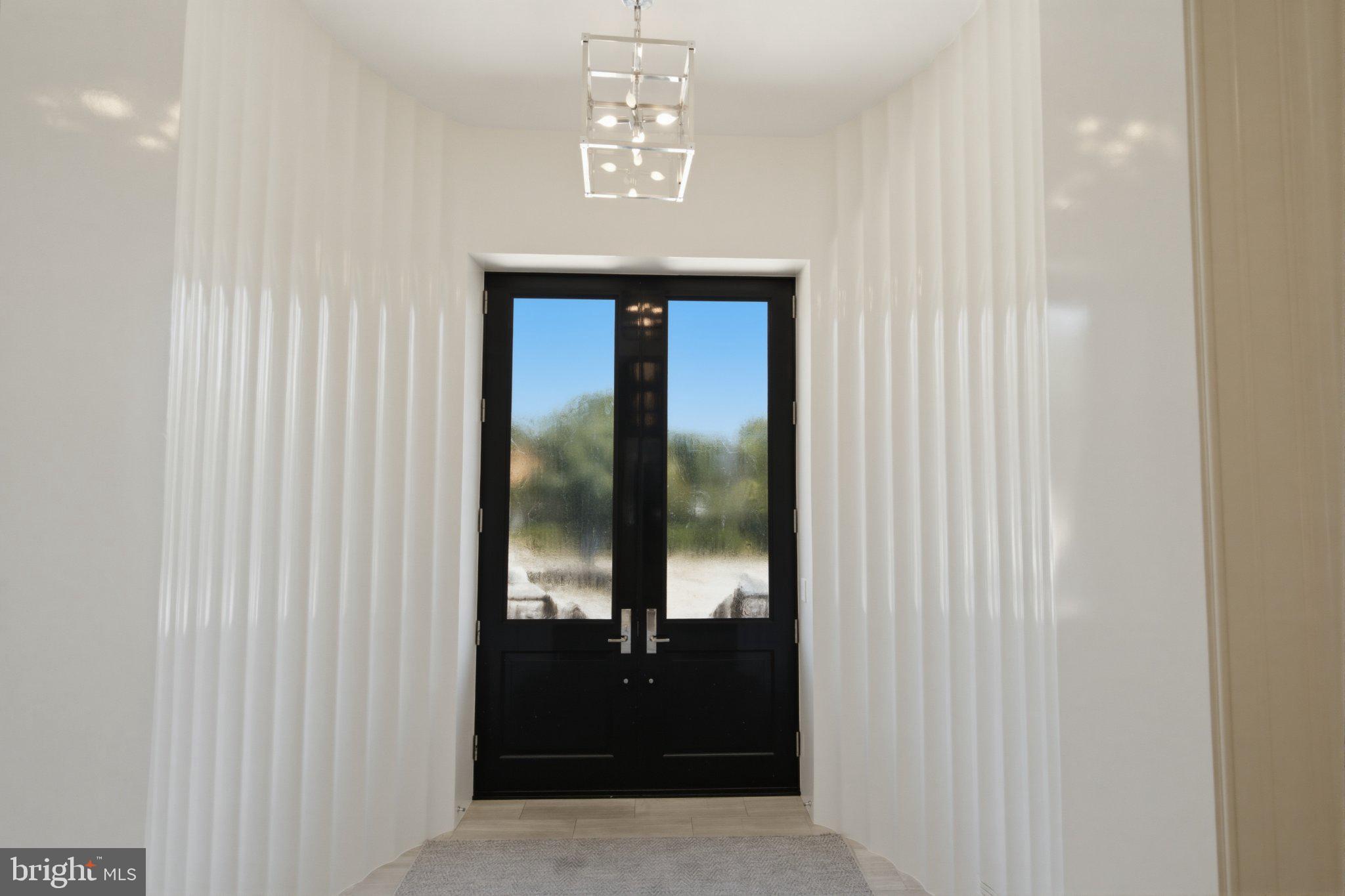 2109 Dunmore Lane Washington, DC 20007 - Photo 3 of 78 Elegant entryway with striking doors.