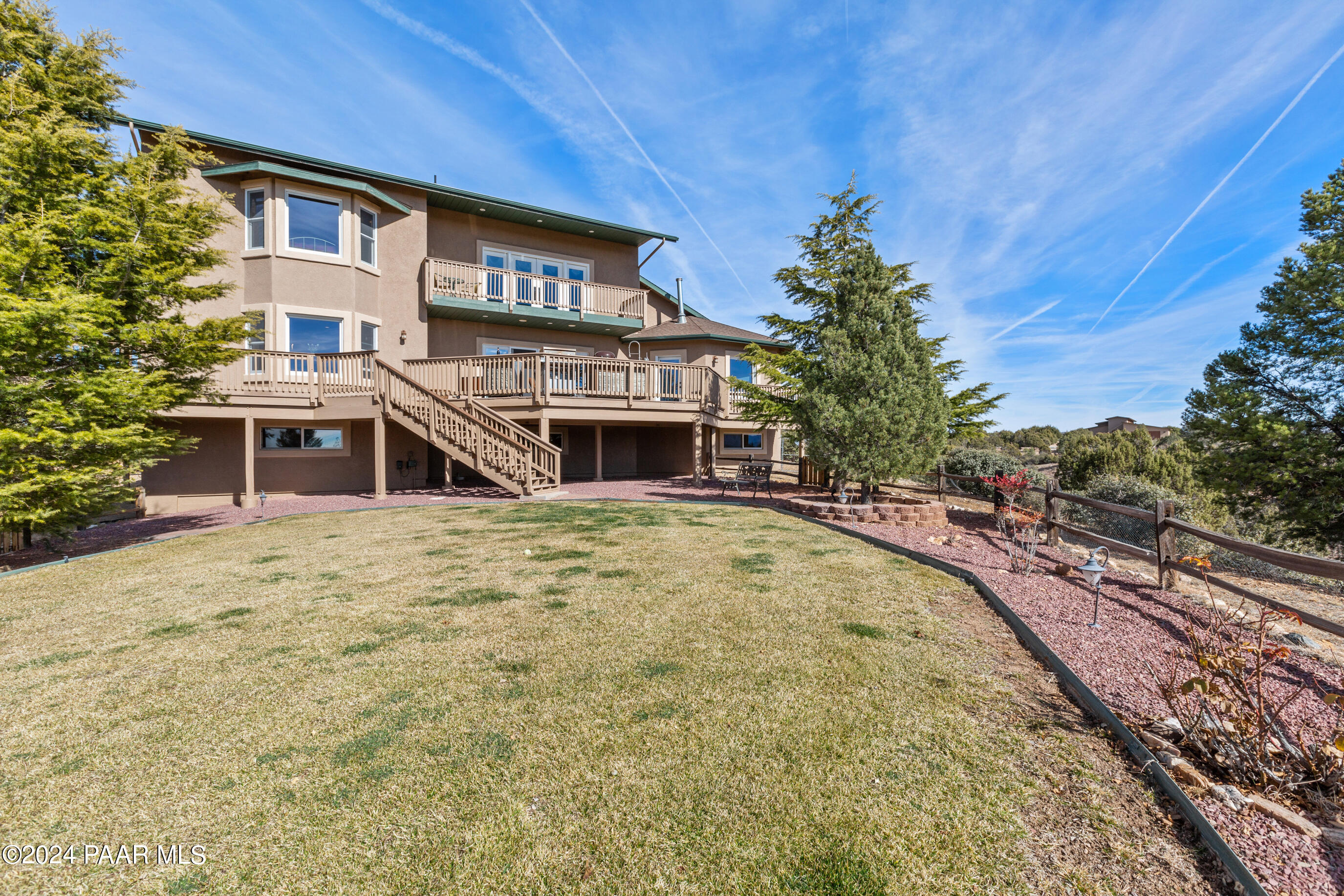 8051 Dillon Wash Road Prescott, AZ 86305 - Photo 46 of 92 Backyard View