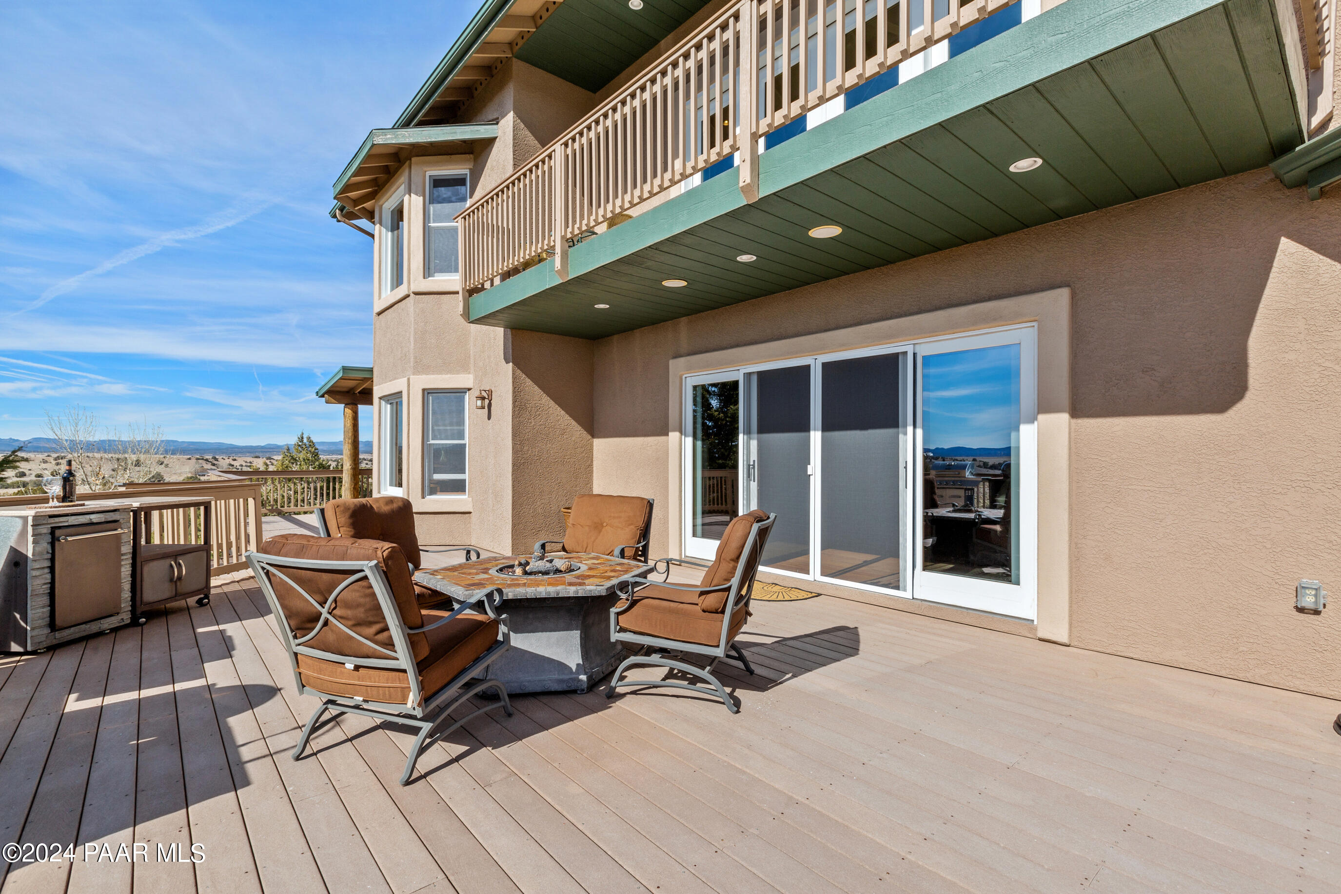 8051 Dillon Wash Road Prescott, AZ 86305 - Photo 47 of 92 Spacious Deck