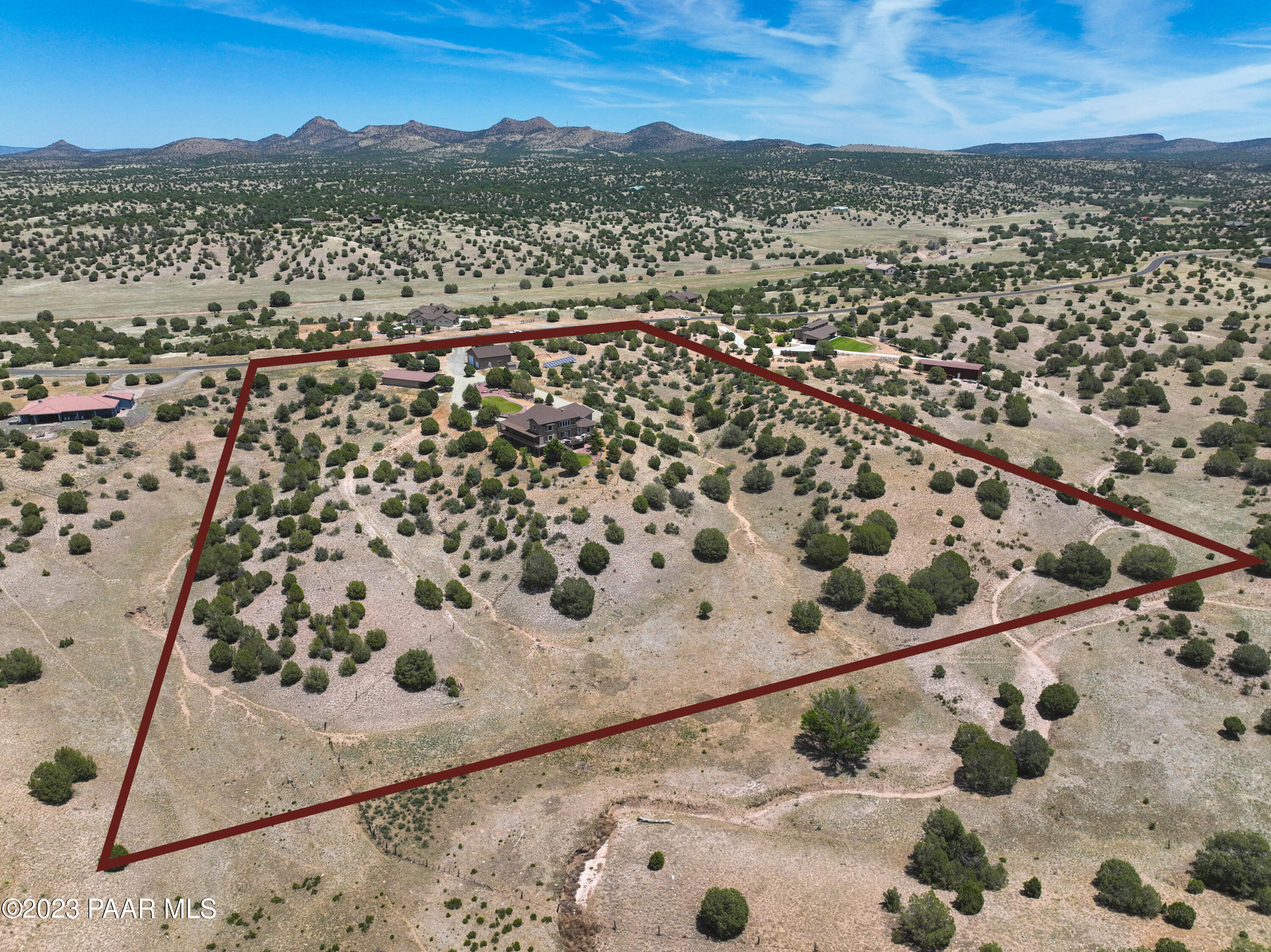8051 Dillon Wash Road Prescott, AZ 86305 - Photo 75 of 92 Aerial Overview 3-Edit