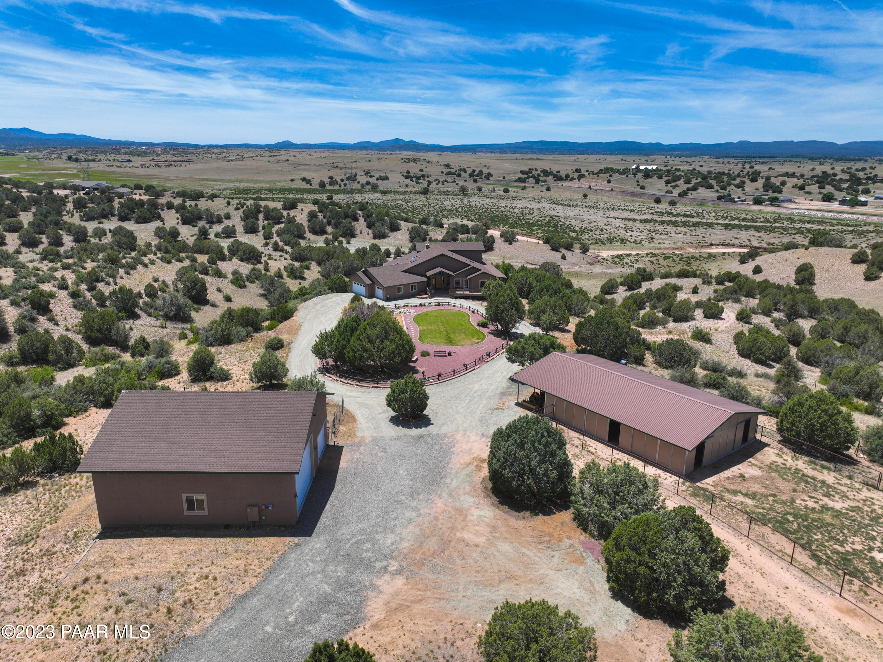 8051 Dillon Wash Road Prescott, AZ 86305 - Photo 76 of 92 Aerial View 1