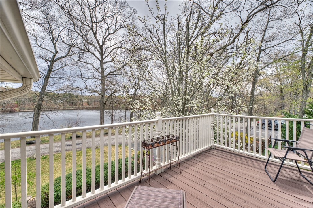 110 Lake View Road Cranston, RI 02920 - Photo 16 of 30 Private Deck of Primary Bedroom