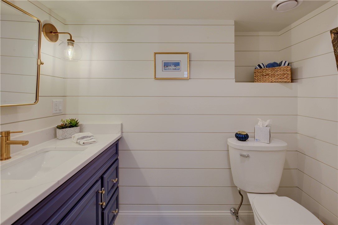 110 Lake View Road Cranston, RI 02920 - Photo 26 of 30 Lower Level Bathroom - a lovely remodel!