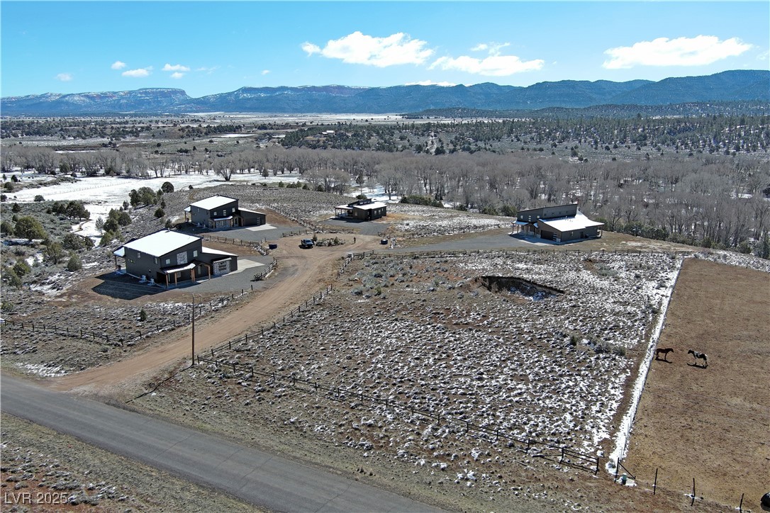 187 West Bryce Gate Circle Hatch, UT 84735 - Photo 23 of 25 View from above of property with mountains