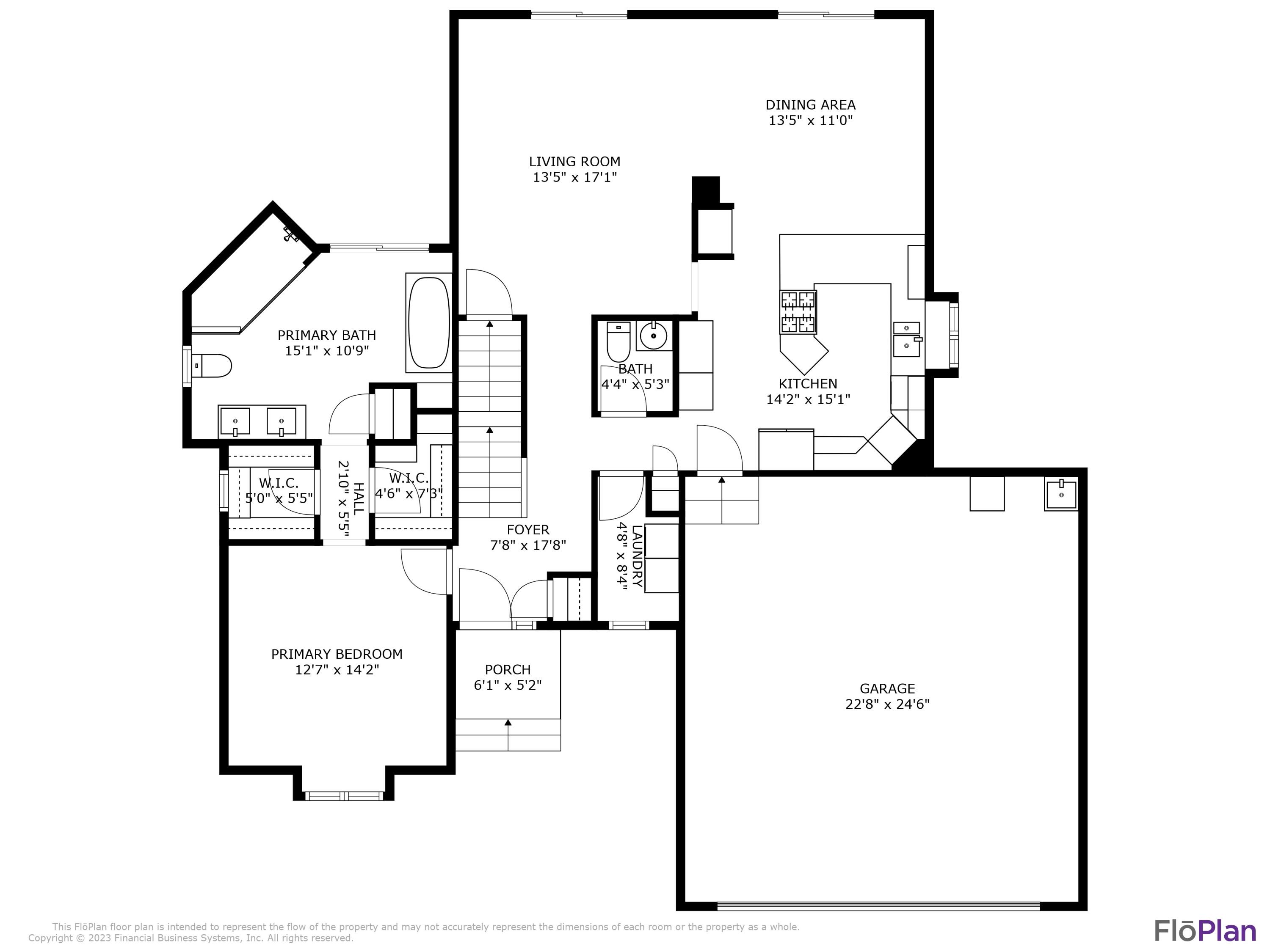 18121 Lovell Road Spring Lake, MI 49456 - Photo 47 of 95 by_floor_with_dimensions_jpg_1