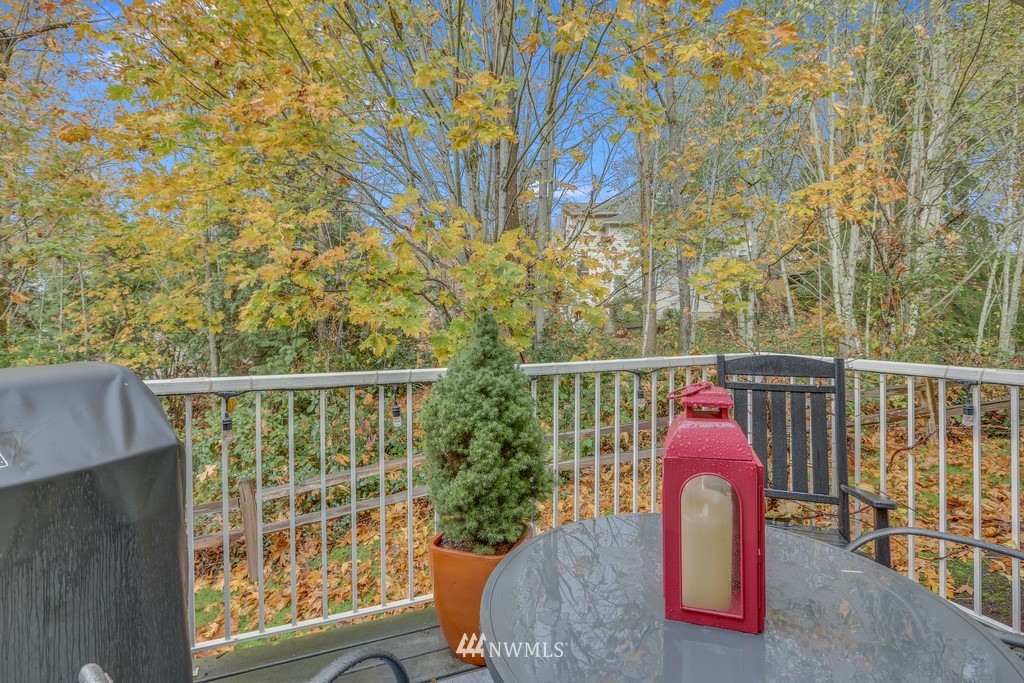 102 South 49th Street, Unit A Renton, WA 98055 - Photo 27 of 35 a view of a balcony with outdoor space
