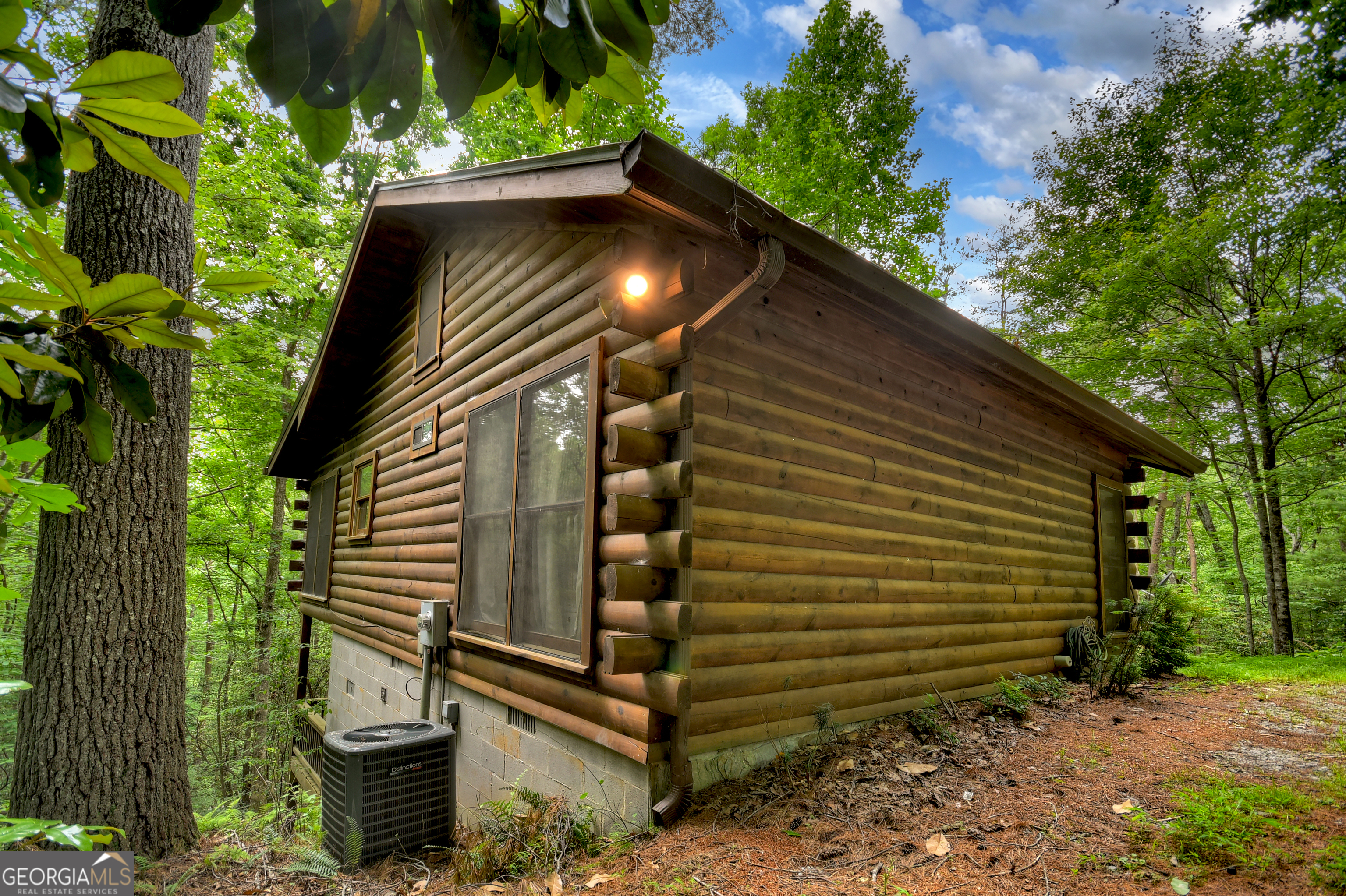 135 Tomahawk Trail Blue Ridge, GA 30513 - Photo 42 of 54 a backyard of a house with lots of green space