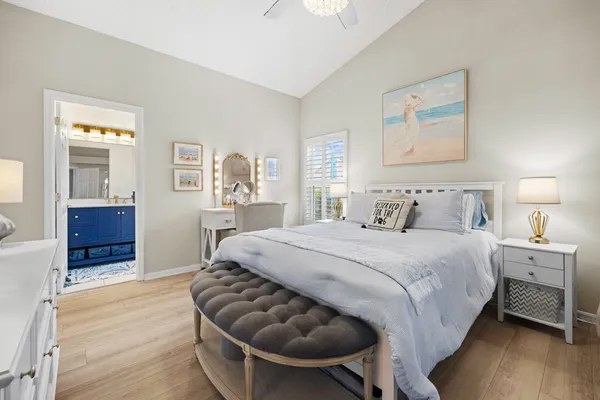 a view of balcony with furniture