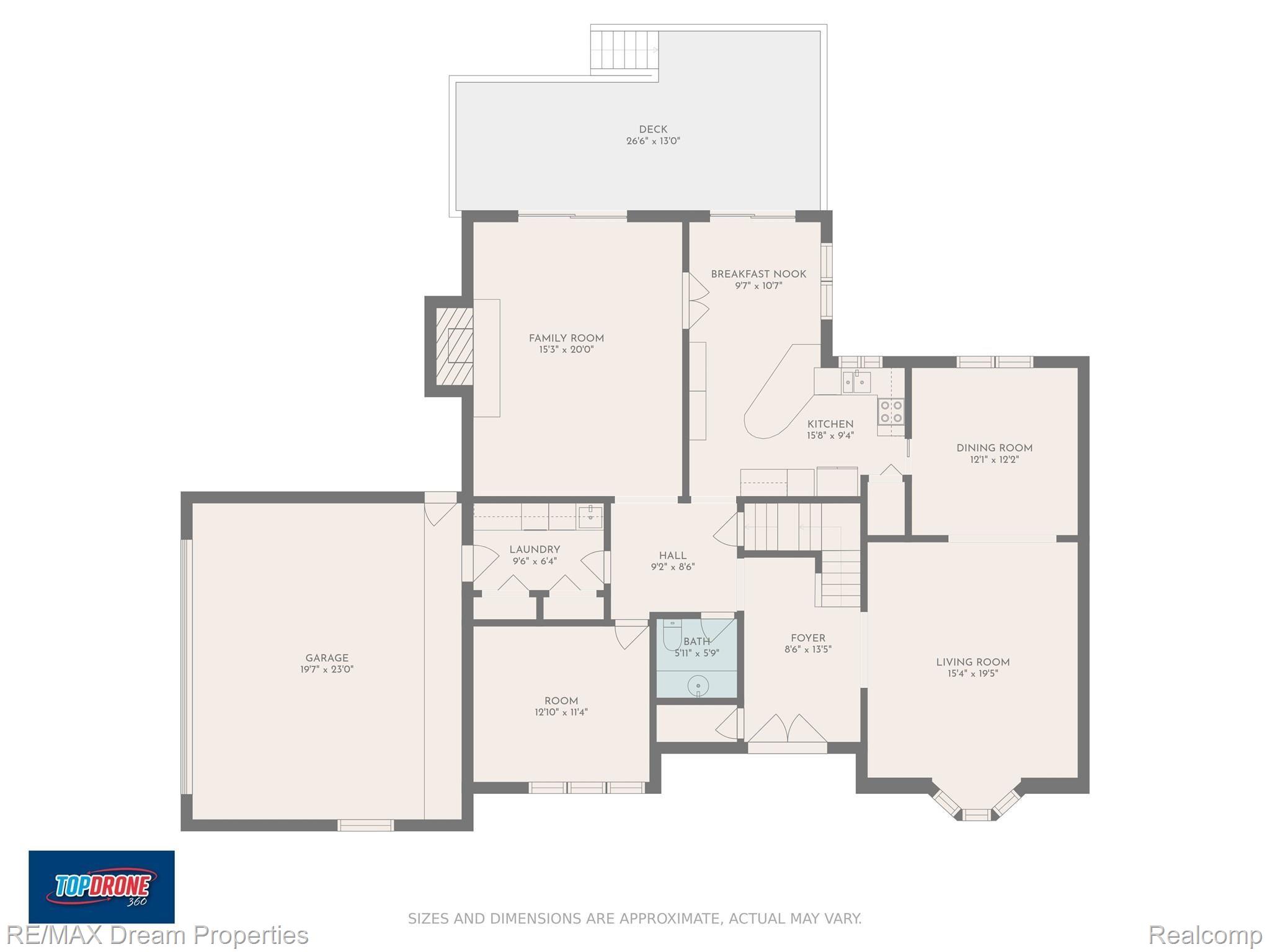 30998 Westwood Road Farmington, MI 48331 - Photo 12 of 47 single-floor-dim_1.jpg
