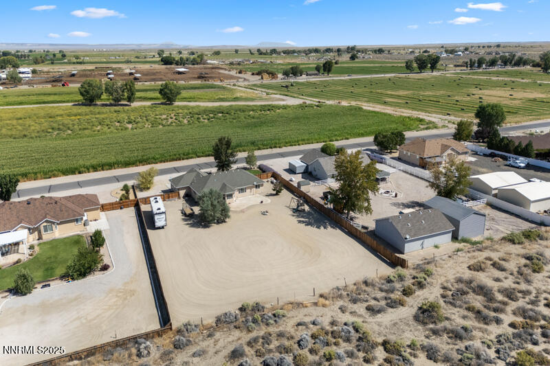 4609 Rancheria Road Fallon, NV 89406 - Photo 23 of 25 an aerial view of a house with big yard
