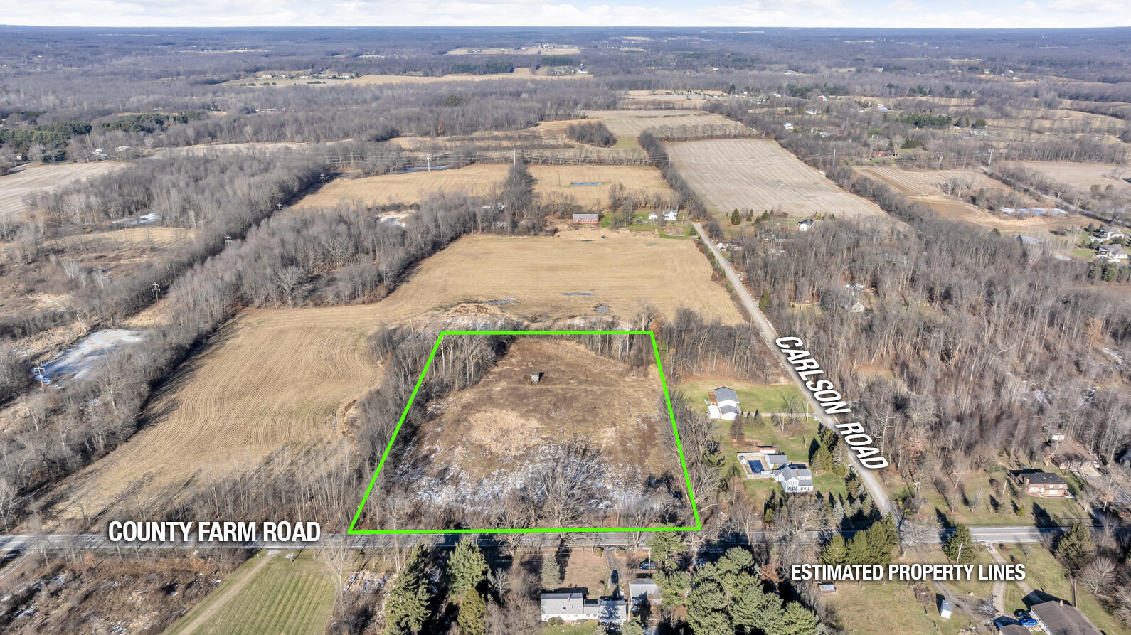 County Farm Rd (Vacant Land - Aerials) -