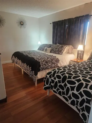 a view of a wooden floor