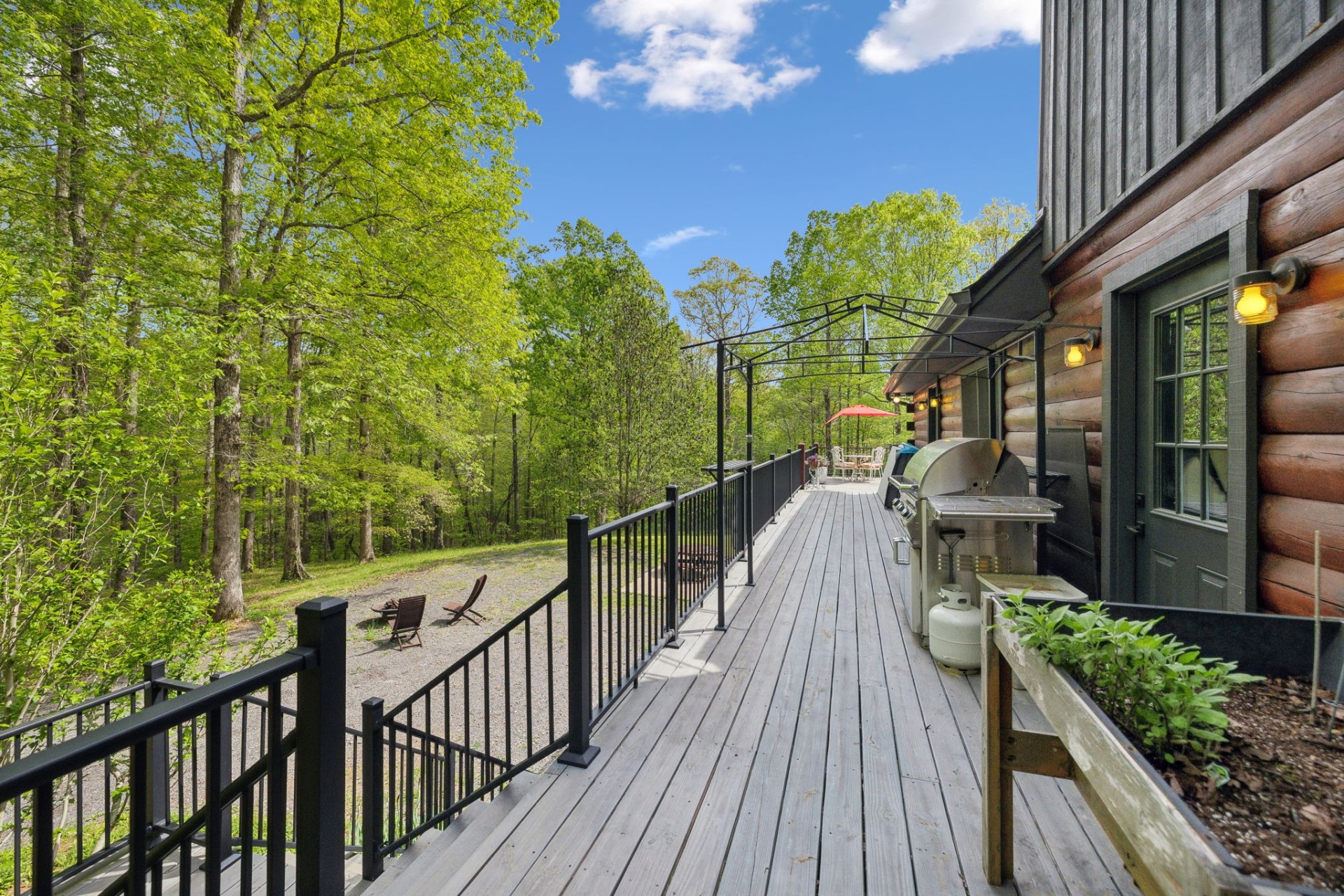 5617 A Pinewood Road Franklin, TN 37064 - Photo 66 of 67 a view of a balcony with wooden floor