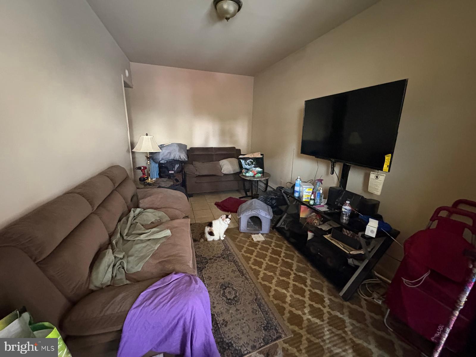 2832 Ormes Street Philadelphia, PA 19134 - Photo 4 of 28 a living room with furniture and a flat screen tv