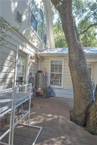 a view of outdoor space and porch