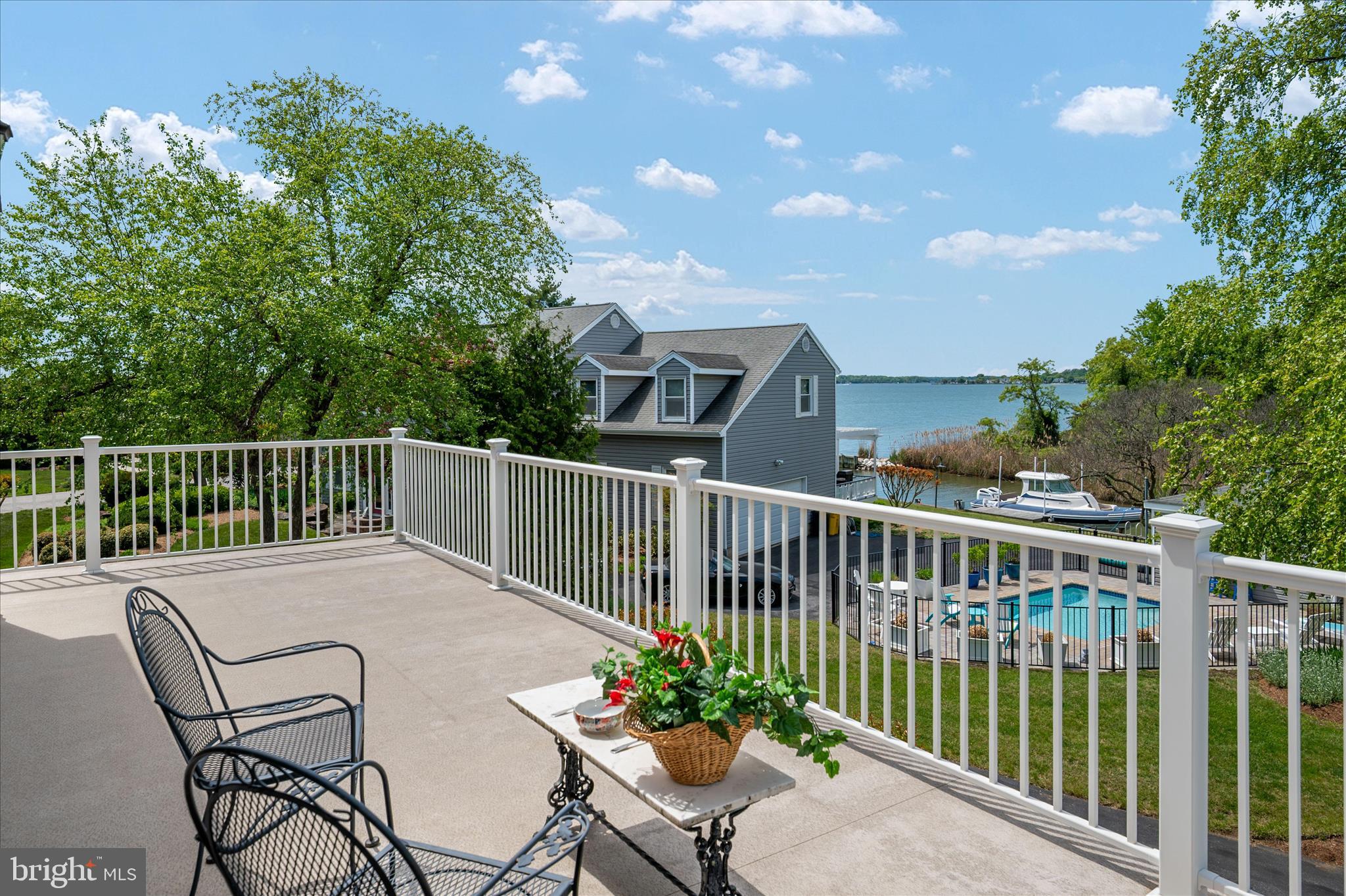 3718 Ramsgate Drive Annapolis, MD 21403 - Photo 54 of 101 view from the balcony