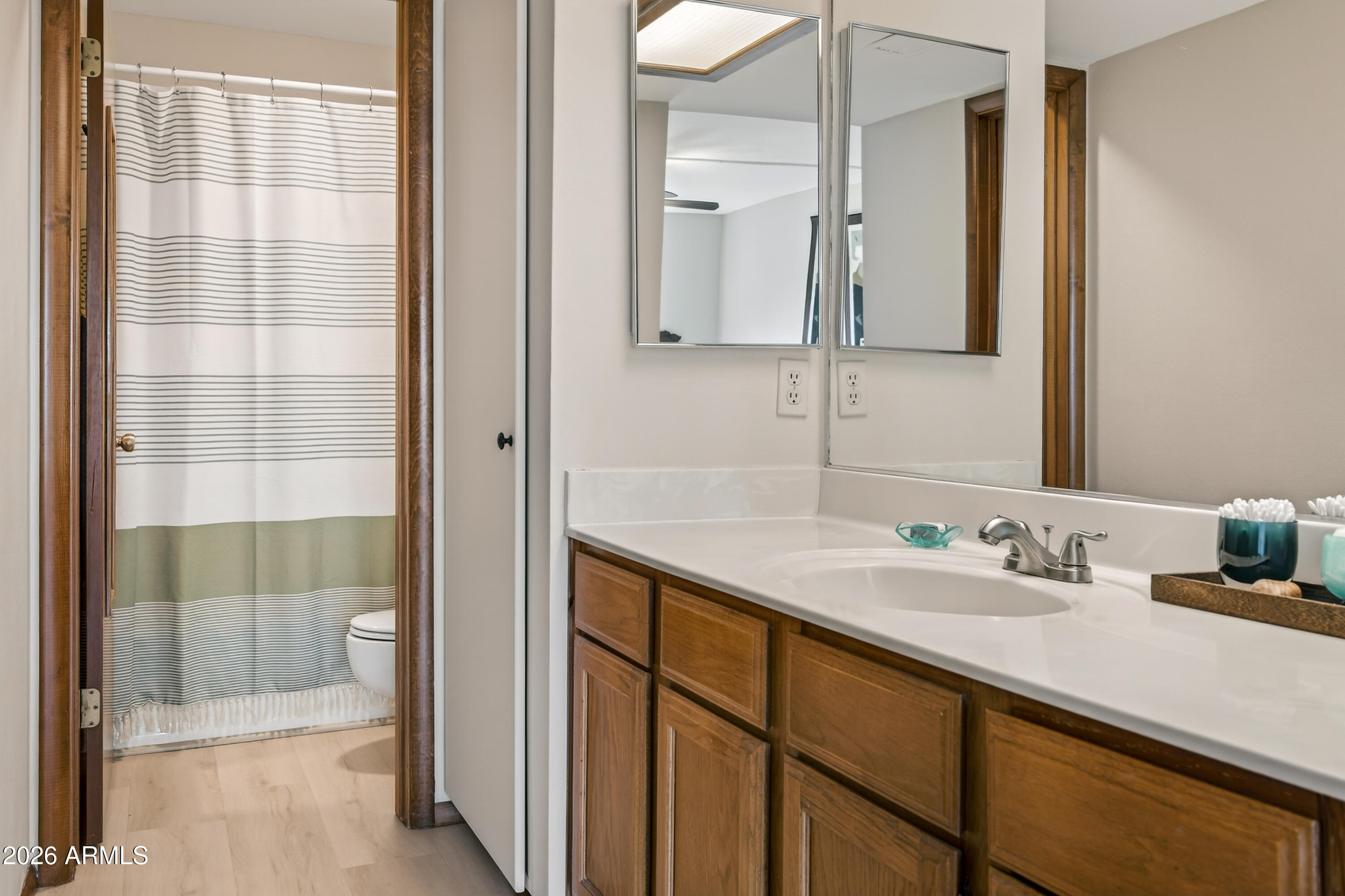 65 Verde Valley School Road, Unit B14 Sedona, AZ 86351 - Photo 17 of 25 a bathroom with a sink and a mirror