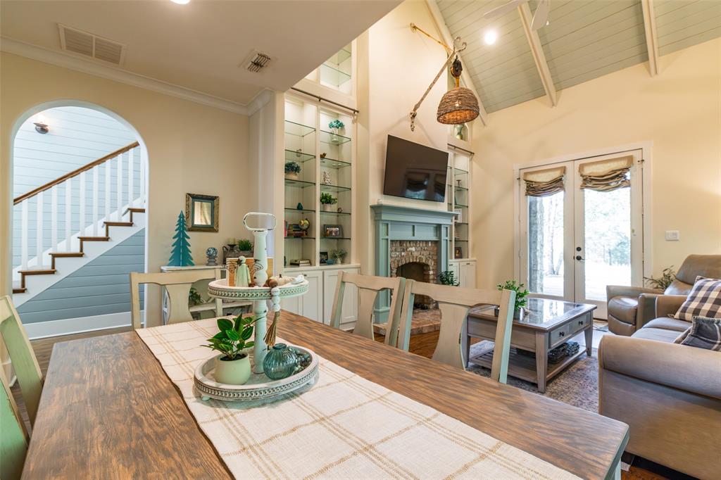 325 Young Road Hallsville, TX 75650 - Photo 35 of 39 a living room with furniture kitchen view and a large window