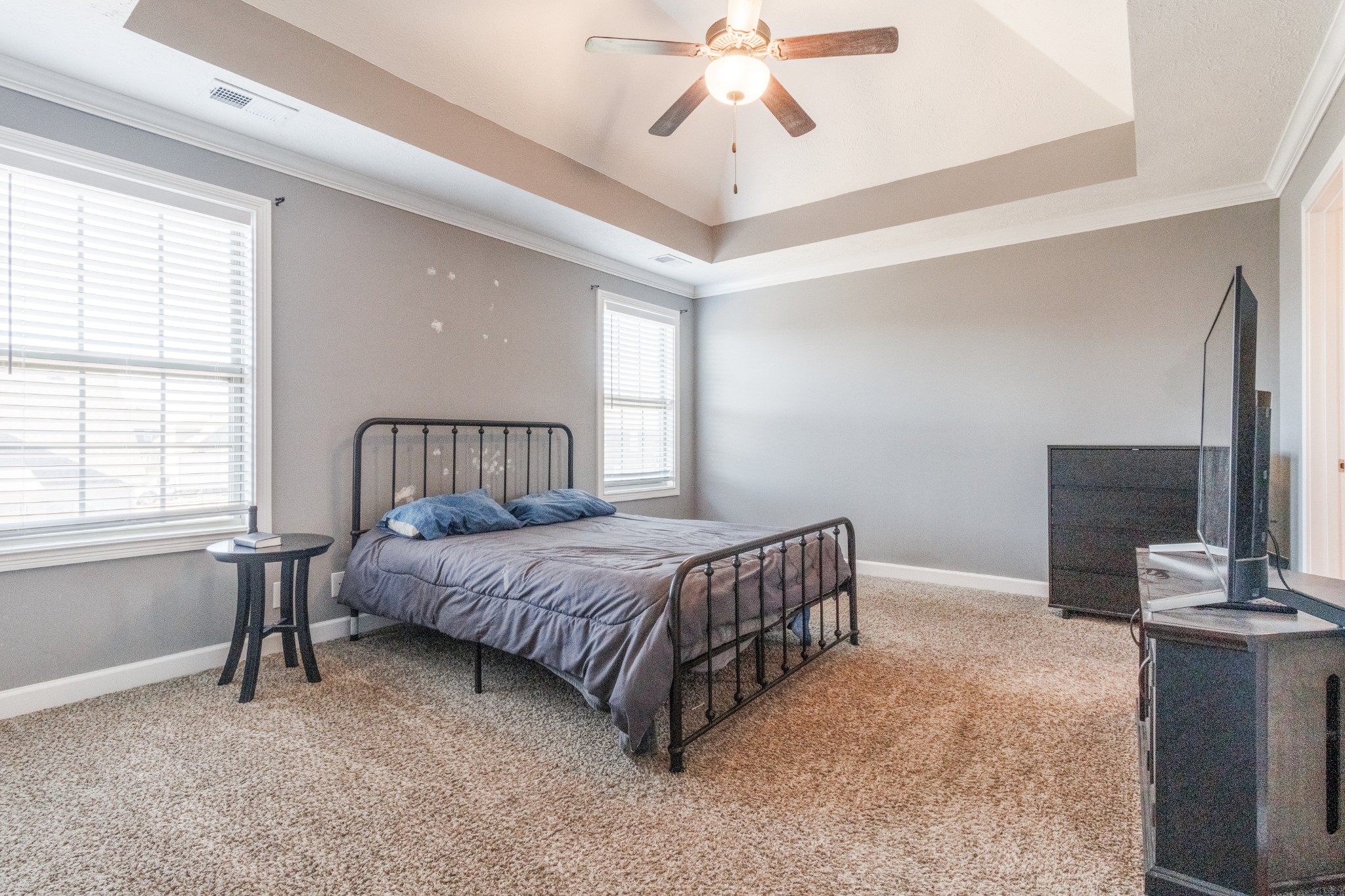 3794 Suiter Road Clarksville, TN 37040 - Photo 12 of 26 a bed room with a bed and a television