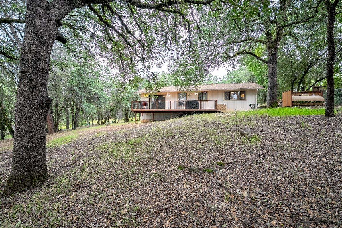 6561 Trinity Way Placerville, CA 95667 - Photo 52 of 58 a view of a house with a yard and large trees
