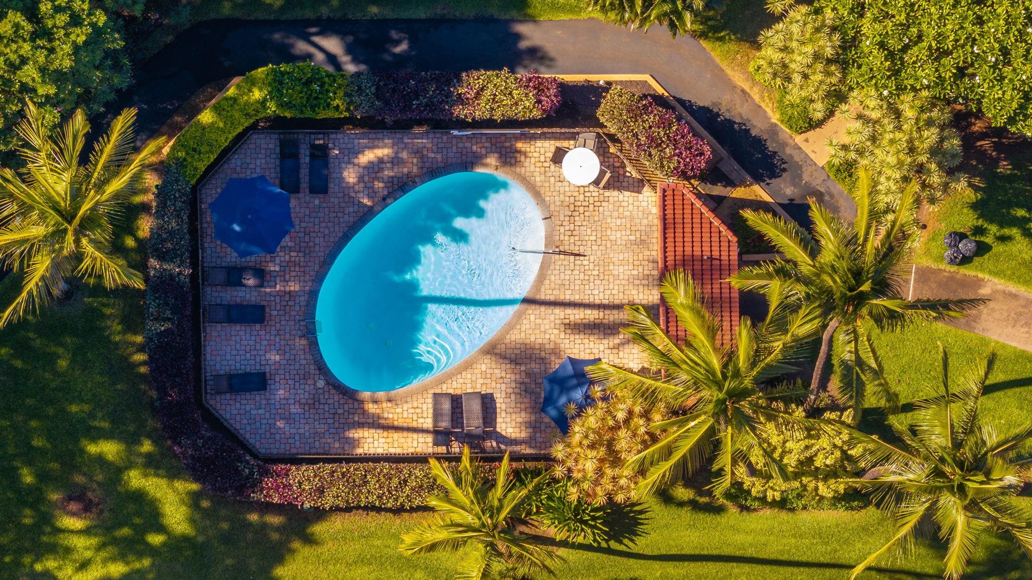 2191 South Kihei Road, Unit 1118 Kihei, HI 96753 - Photo 23 of 40 an aerial view of a swimming pool