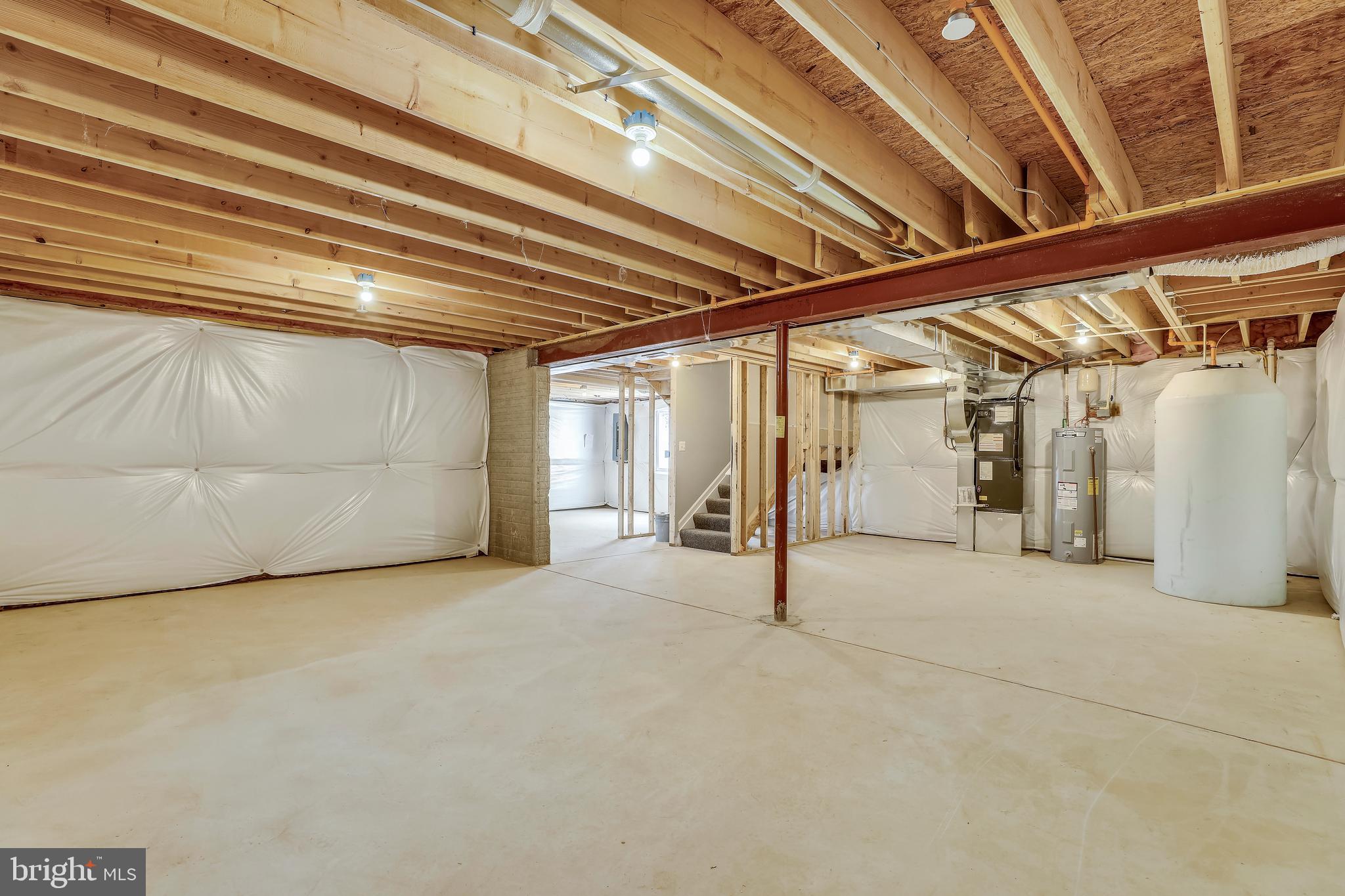 636 Powhatan Beach Road Pasadena, MD 21122 - Photo 30 of 31 FULL BASEMENT READY FOR YOUR FINAL TOUCHES