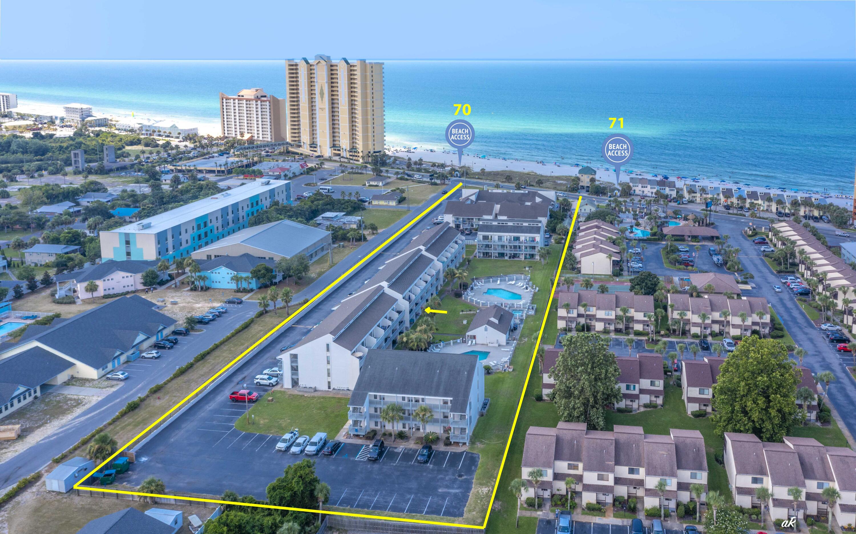 17614 Front Beach Road, Unit C11 Panama City Beach, FL 32413 - Photo 1 of 28 Endless Summer Drone 2