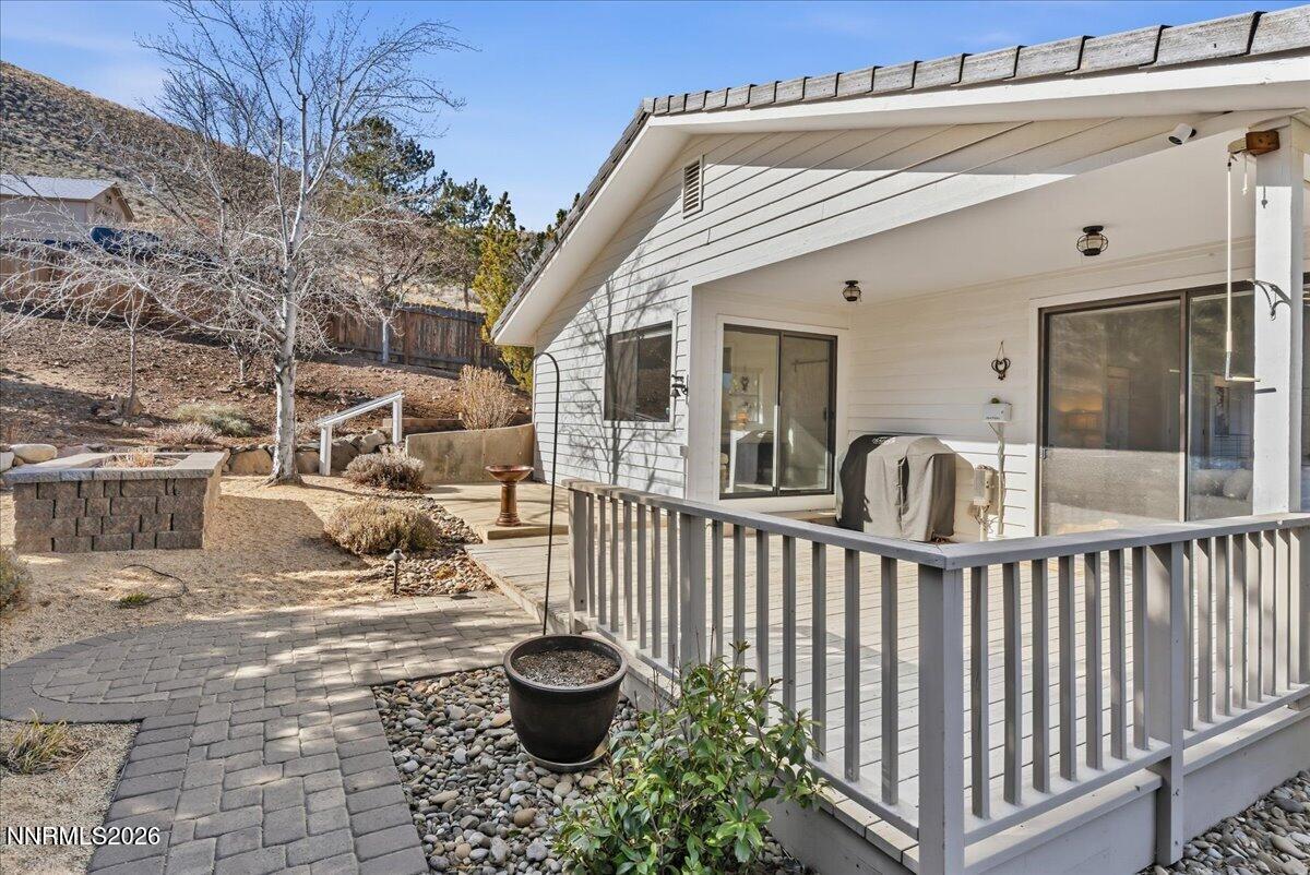 1243 Sharrow Way Carson City, NV 89703 - Photo 51 of 67 a view of a porch with furniture