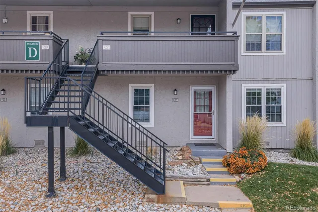 a front view of a house with balcony
