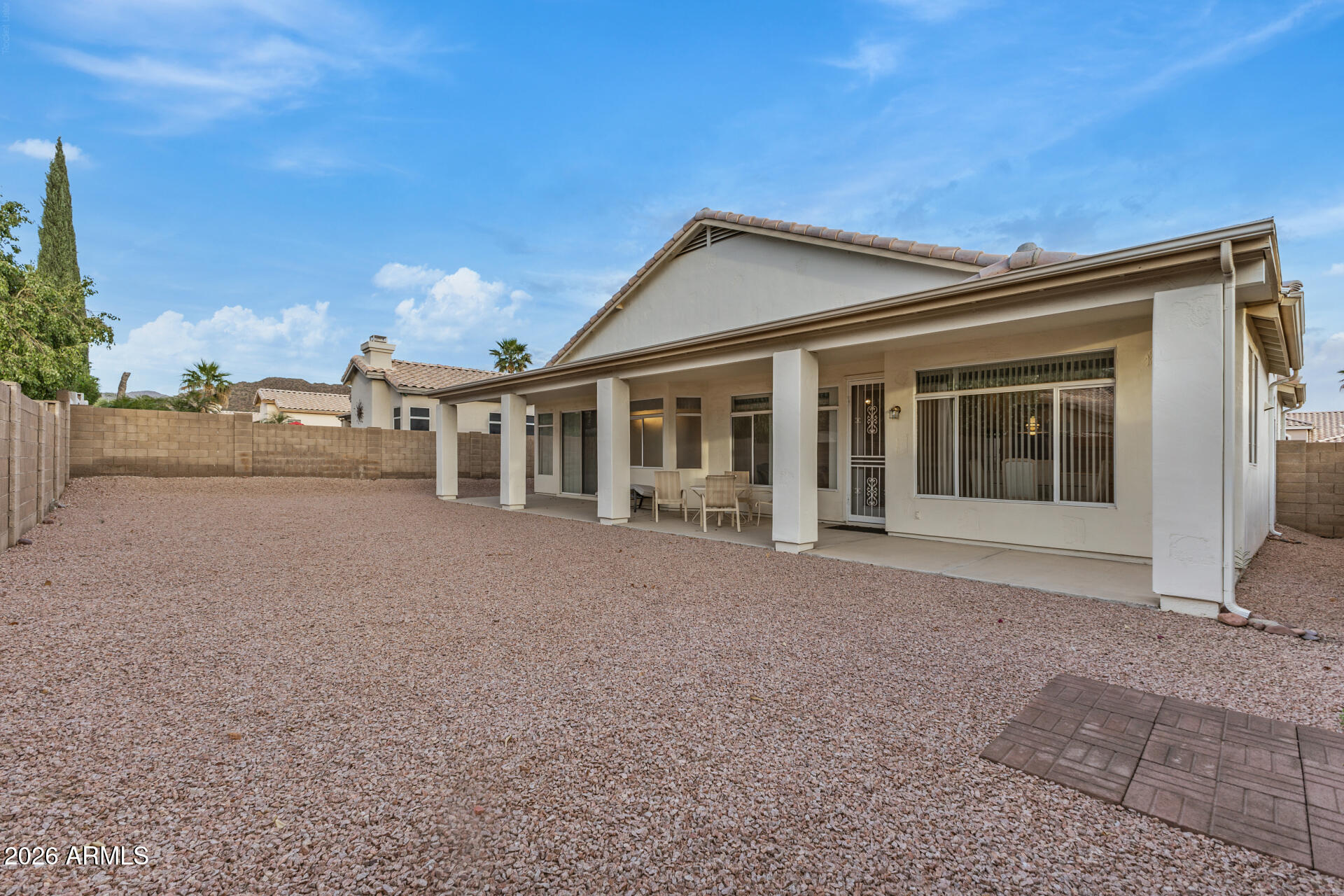 6558 East Roland Street Mesa, AZ 85215 - Photo 37 of 38 Back of Home