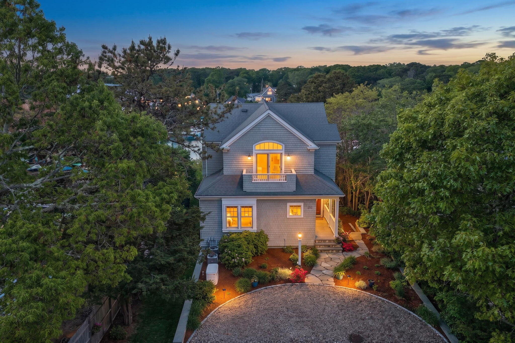 357 Monomoscoy Road Mashpee, MA 02649 - Photo 34 of 40 55-55-DJI_20260529211749_0081_D-twilight