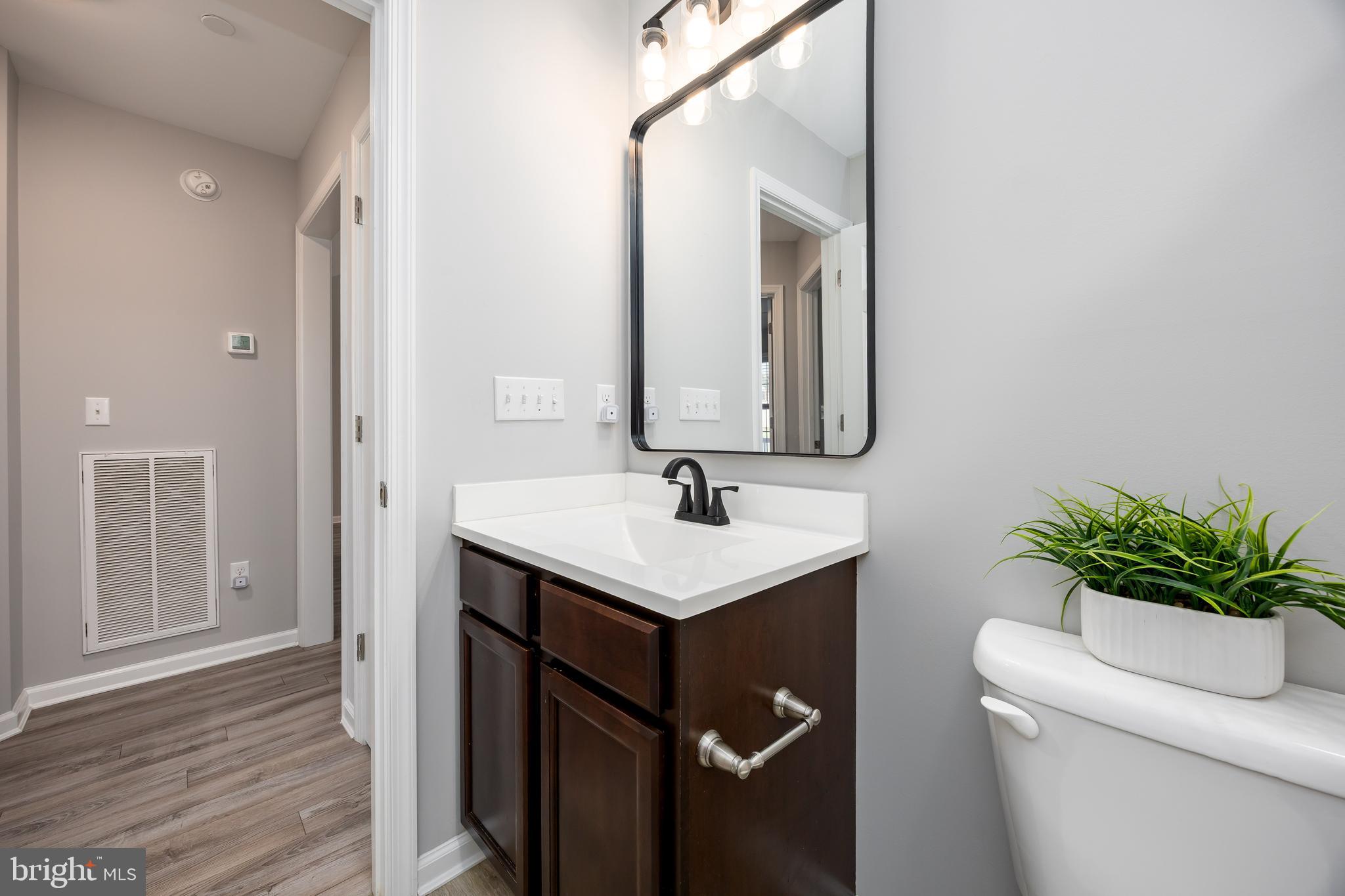 211 Moonglow Road Fruitland, MD 21826 - Photo 41 of 67 a bathroom with a sink a vanity and a mirror