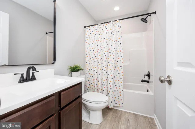 a view of backyard with green space