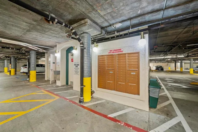 a view of parking area