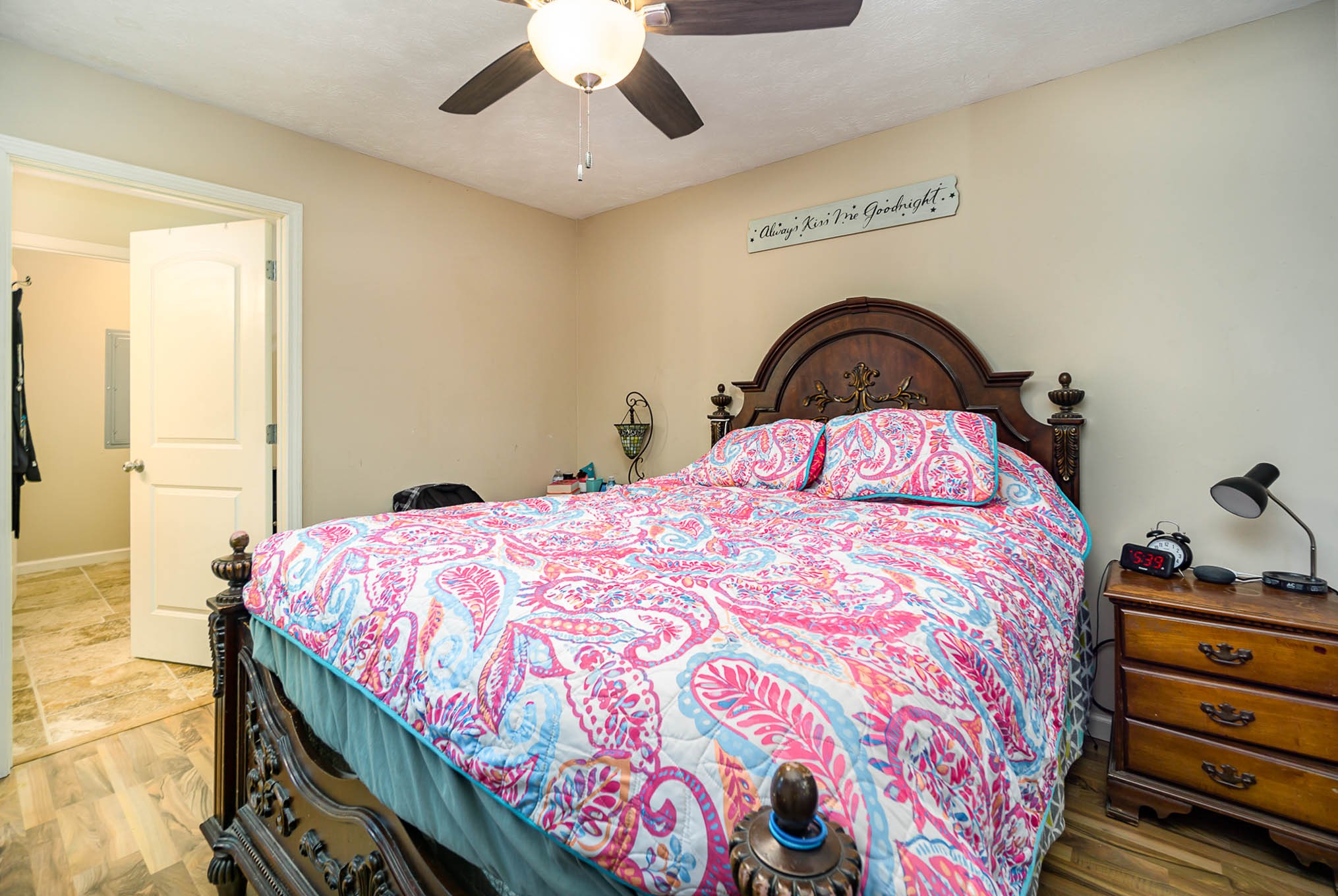 1679 Eno Road Dickson, TN 37055 - Photo 11 of 36 a bedroom with a bed and a dresser with mirror