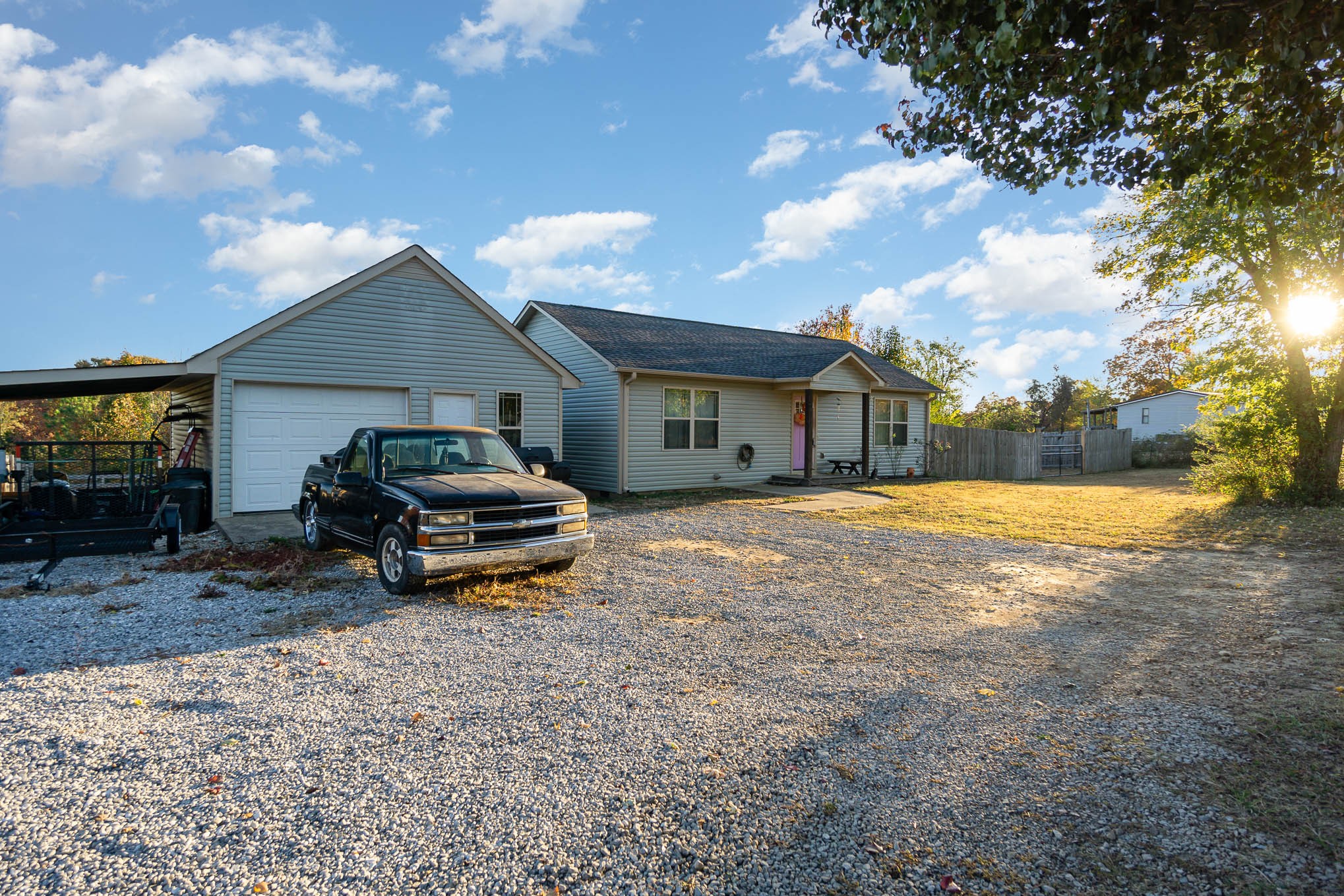 1679 Eno Road Dickson, TN 37055 - Photo 17 of 36 a view of a house with backyard and sitting area