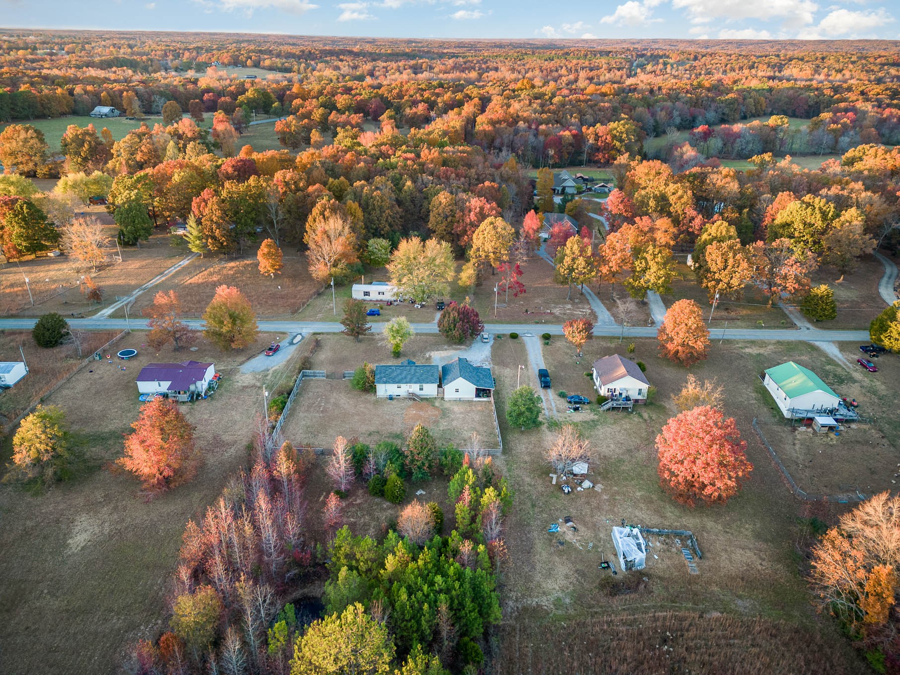 1679 Eno Road Dickson, TN 37055 - Photo 33 of 36 an aerial view of a city