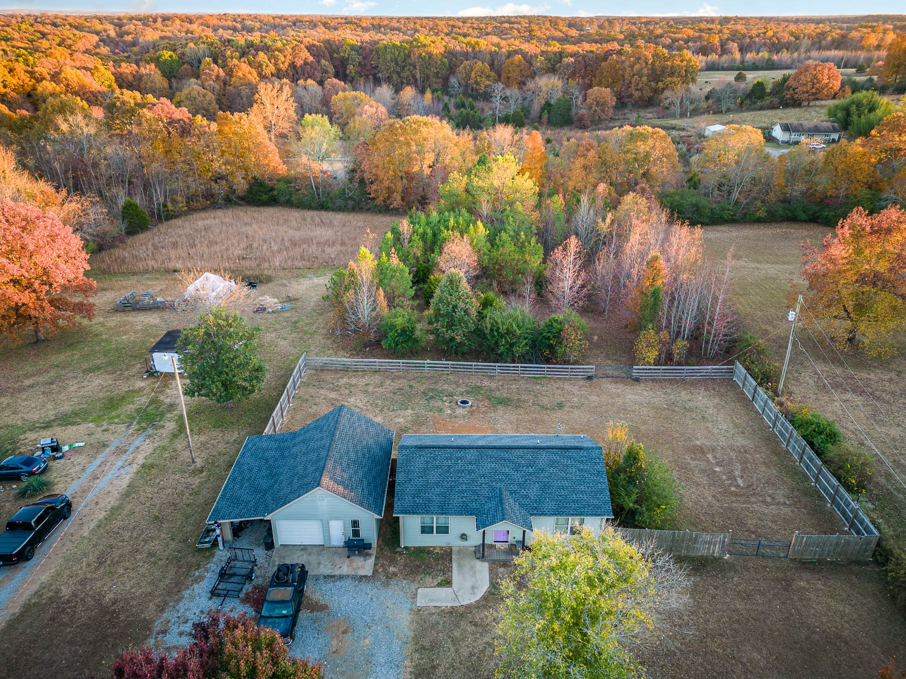 1679 Eno Road Dickson, TN 37055 - Photo 35 of 36 an aerial view of a house with lake view