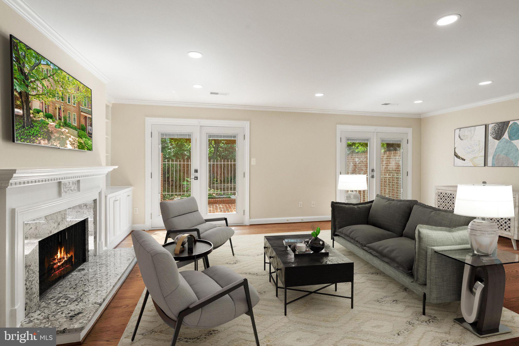 2345 South Rolfe Street Arlington, VA 22202 - Photo 1 of 75 Living room with staging