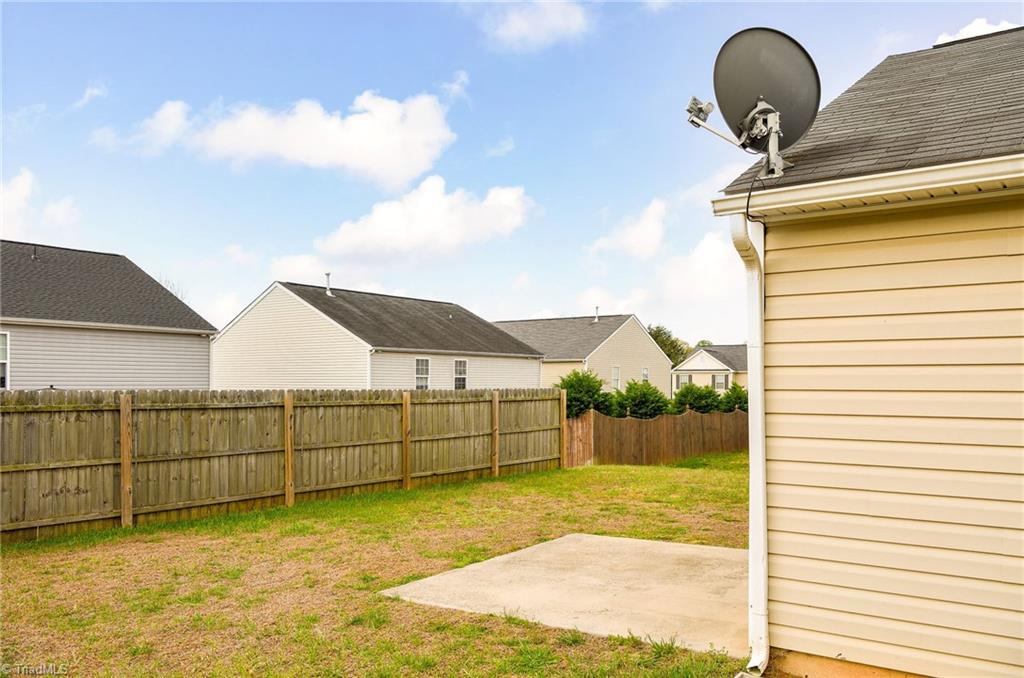 1150 Red Sage Road Winston-Salem, NC 27127 - Photo 17 of 21 Flat back yard with concrete patio!