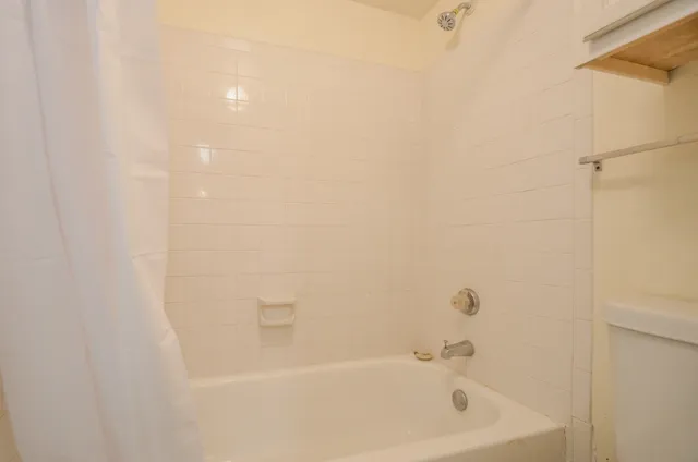 a close up of a bathtub