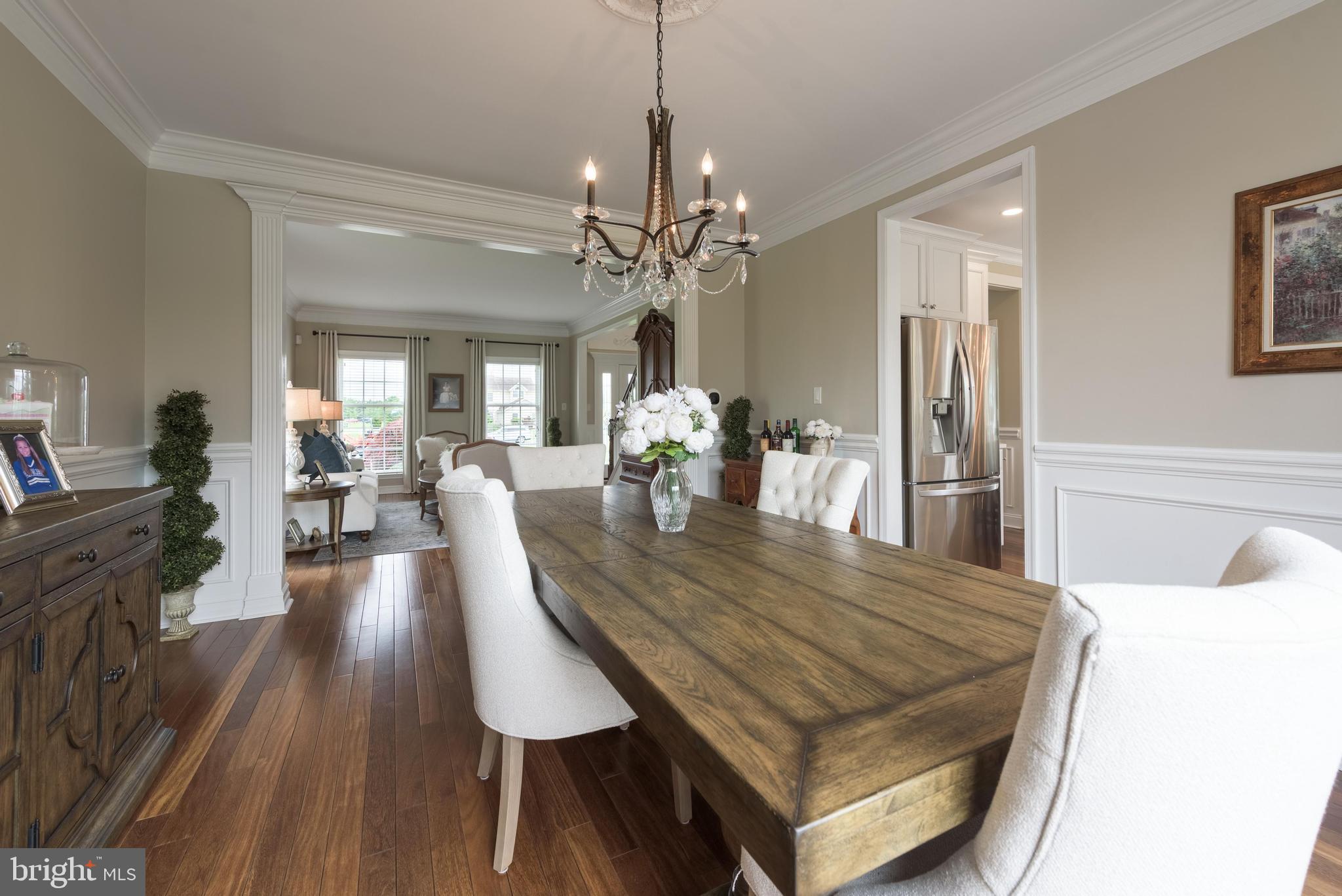 714 Elaine Drive Mickleton, NJ 08056 - Photo 10 of 48 Crown molding and Wainscoting