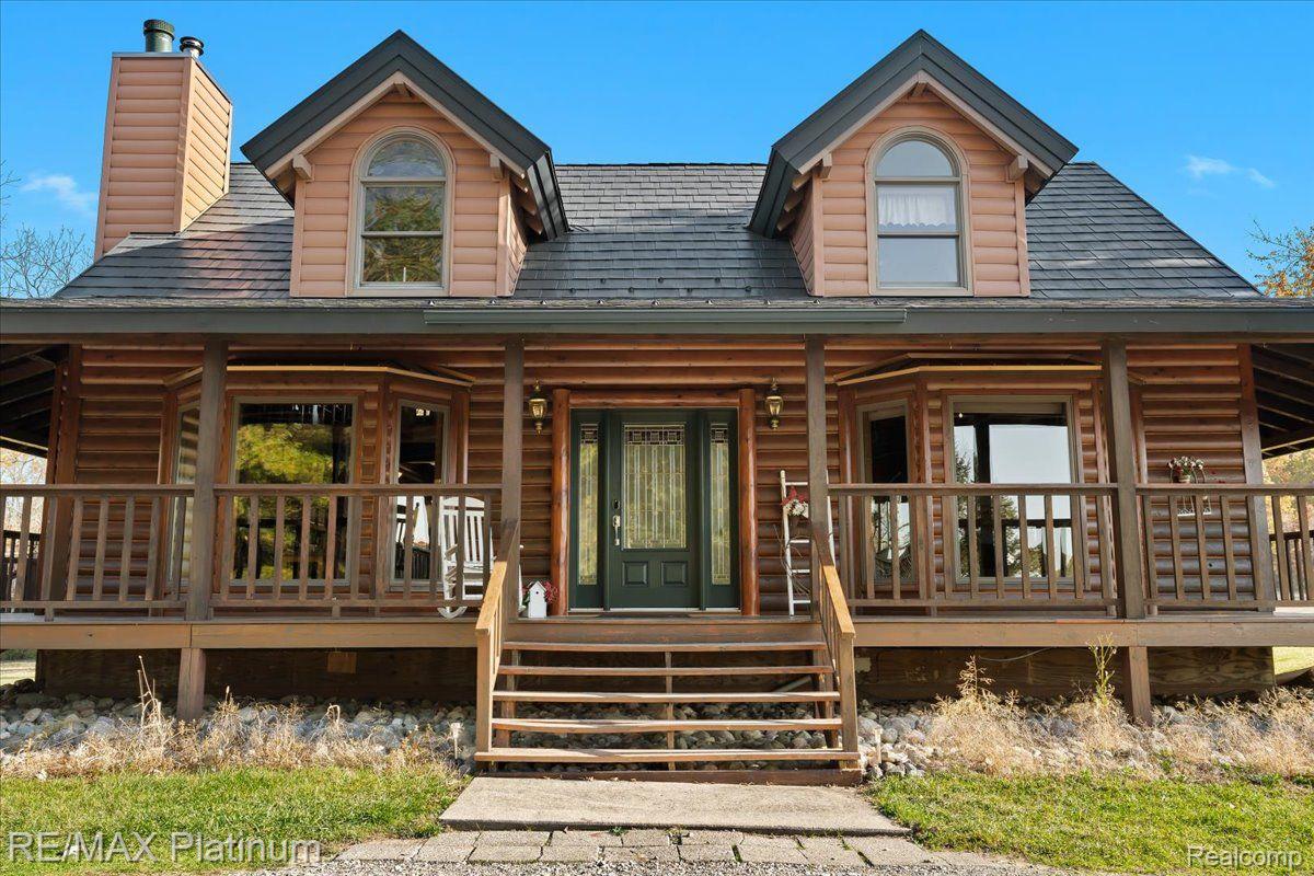 360 wraparound covered porch.