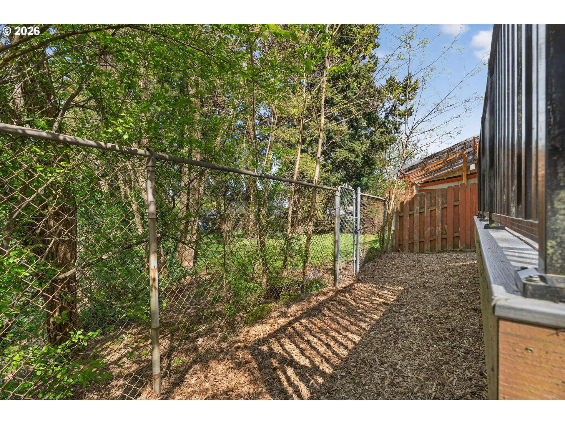 12619 Southeast Foster Road Portland, OR 97236 - Photo 40 of 48 a view of a backyard