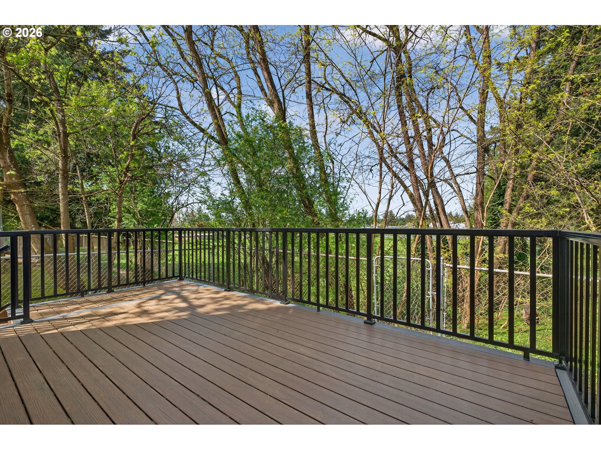 12619 Southeast Foster Road Portland, OR 97236 - Photo 4 of 48 a view of wooden deck