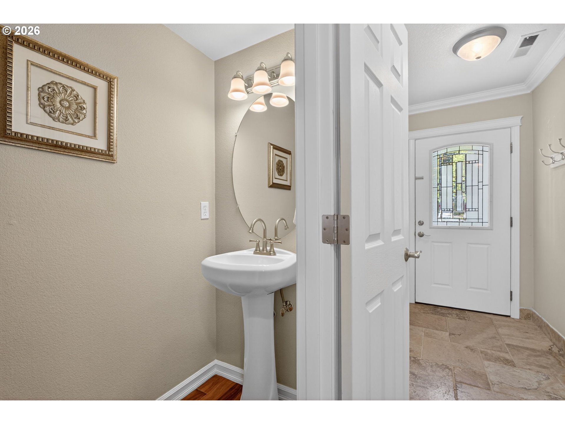 12619 Southeast Foster Road Portland, OR 97236 - Photo 7 of 48 a bathroom with a sink and a mirror