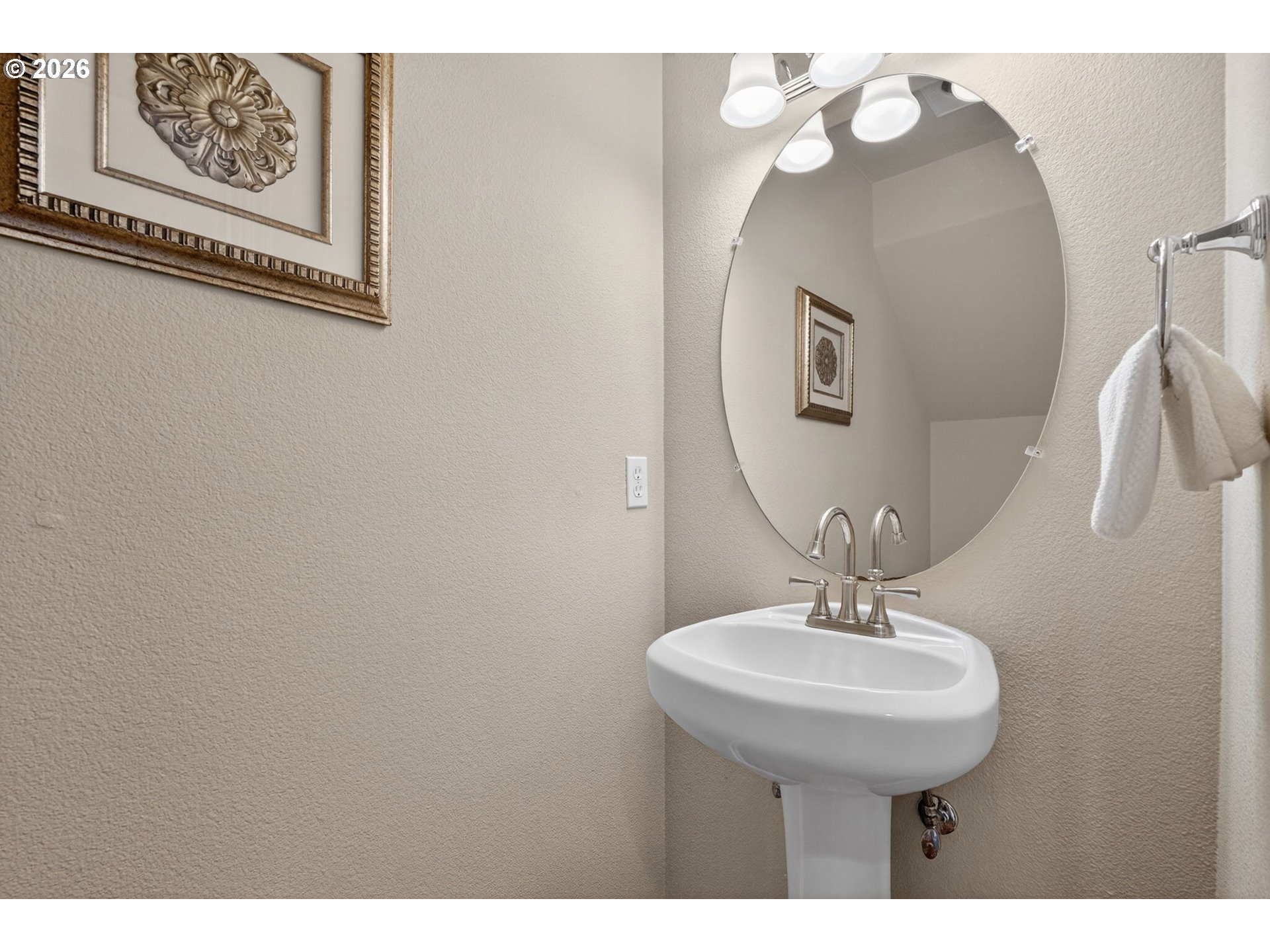12619 Southeast Foster Road Portland, OR 97236 - Photo 8 of 48 a bathroom with a sink and mirror