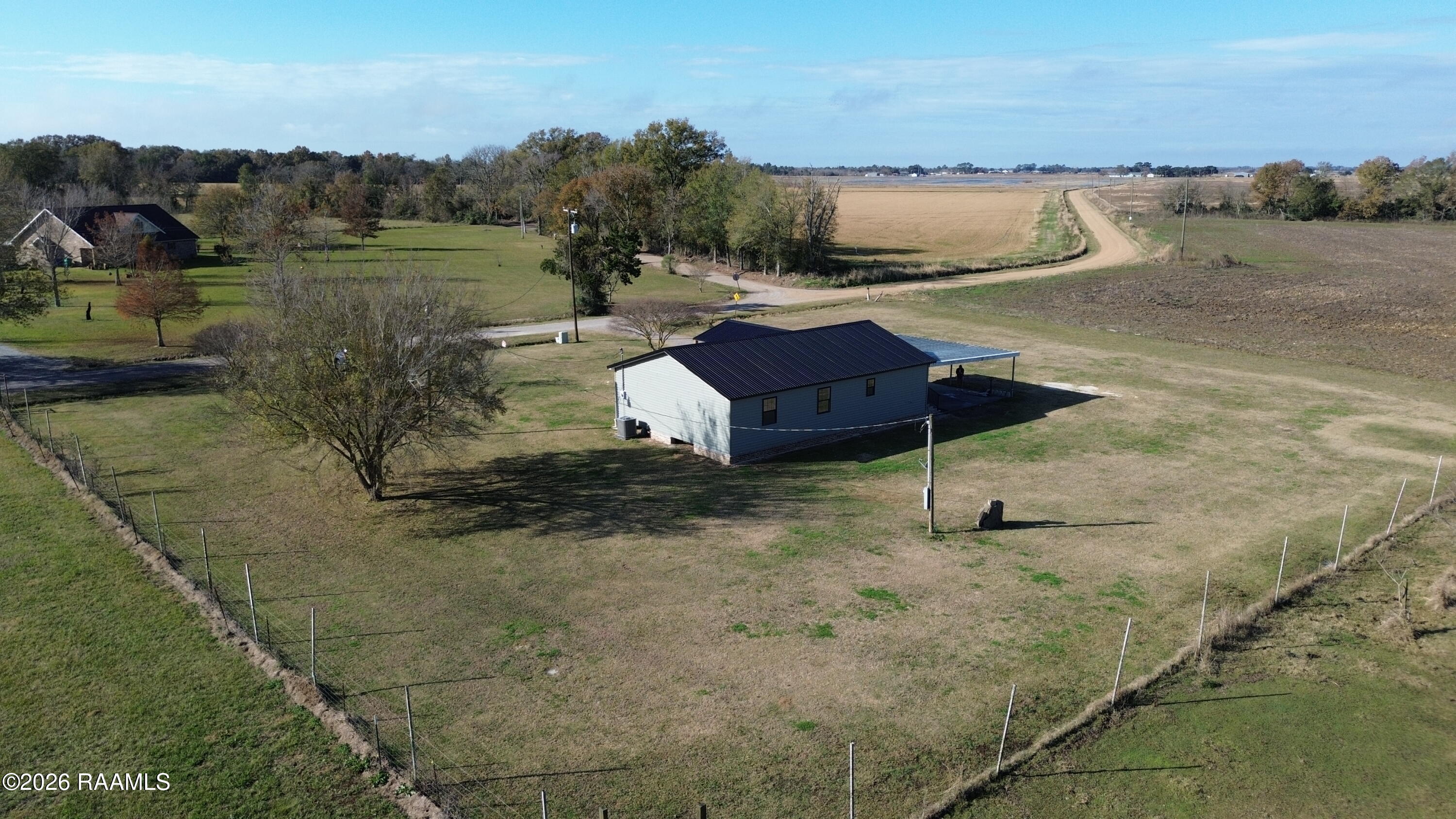 511 Link Road Branch, LA 70516 - Photo 3 of 17 rear view drone 511