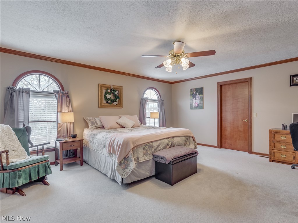 1794 Summerchase Road Northeast Canton, OH 44721 - Photo 21 of 32 Large master suite with walk in closet and ceiling fan.
