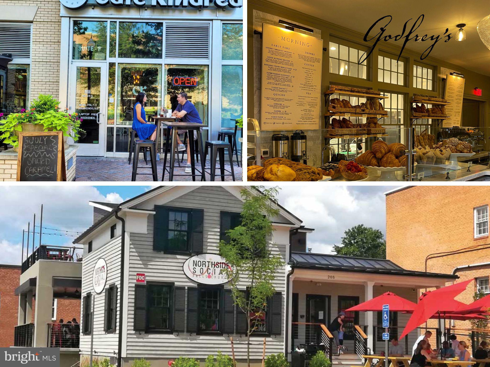 1007 North Sycamore Street Falls Church, VA 22046 - Photo 4 of 13 a view of a cafe with sitting area